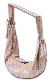 Touchdog 'Paw-Ease' Over-The-Shoulder Travel Sling Pet Carrier - BIG FRENCHIES