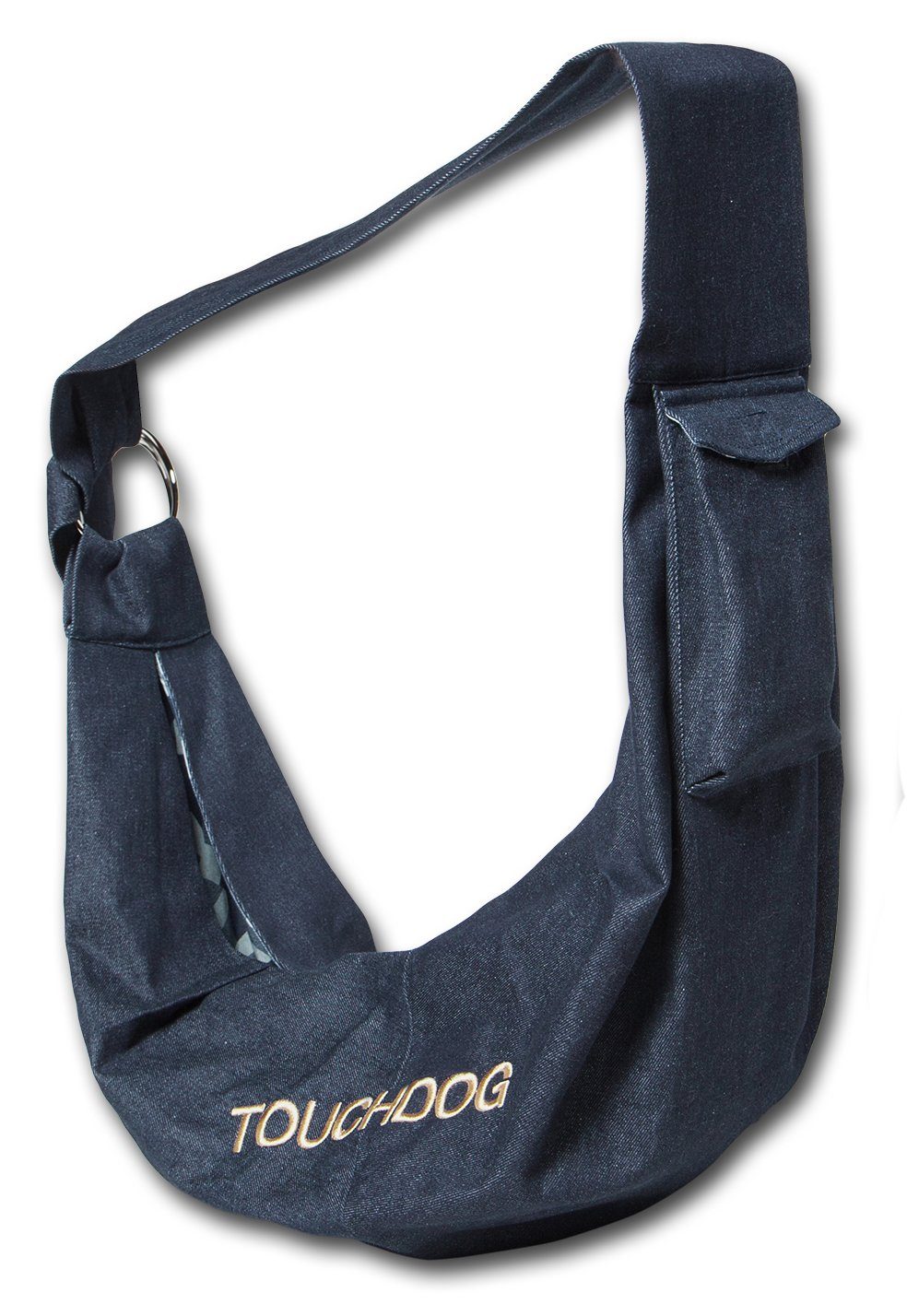 Touchdog 'Paw-Ease' Over-The-Shoulder Travel Sling Pet Carrier - BIG FRENCHIES