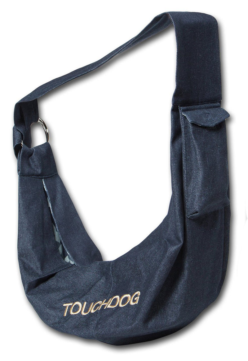 Touchdog 'Paw-Ease' Over-The-Shoulder Travel Sling Pet Carrier - BIG FRENCHIES