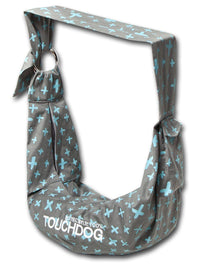 Touchdog 'Paw-Ease' Over-The-Shoulder Travel Sling Pet Carrier - BIG FRENCHIES