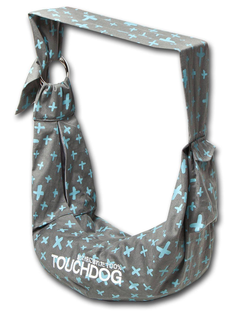 Touchdog 'Paw-Ease' Over-The-Shoulder Travel Sling Pet Carrier - BIG FRENCHIES