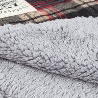 Touchdog ® 2-In-1 Tartan Plaid Dog Jacket and Matching Reversible Dog Mat - BIG FRENCHIES