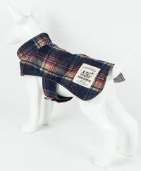 Touchdog ® 2-In-1 Tartan Plaid Dog Jacket and Matching Reversible Dog Mat - BIG FRENCHIES