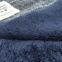 Touchdog ® 2-In-1 Windowpane Plaid Matching Dog Jacket and Reversible Dog Mat - BIG FRENCHIES