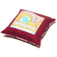 Touchdog ® '70's Vintage-Tribal' 2-in-1 Collapsible Squared Dog and Cat Bed - BIG FRENCHIES