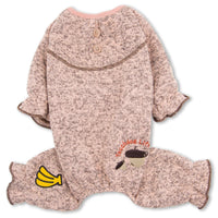 Touchdog ® Bark-Zz Full Body Ultra-Soft Dog Pajamas Jumpsuit - BIG FRENCHIES