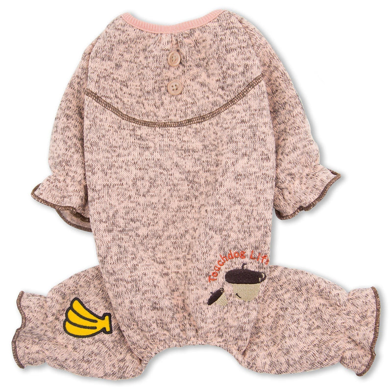 Touchdog ® Bark-Zz Full Body Ultra-Soft Dog Pajamas Jumpsuit - BIG FRENCHIES