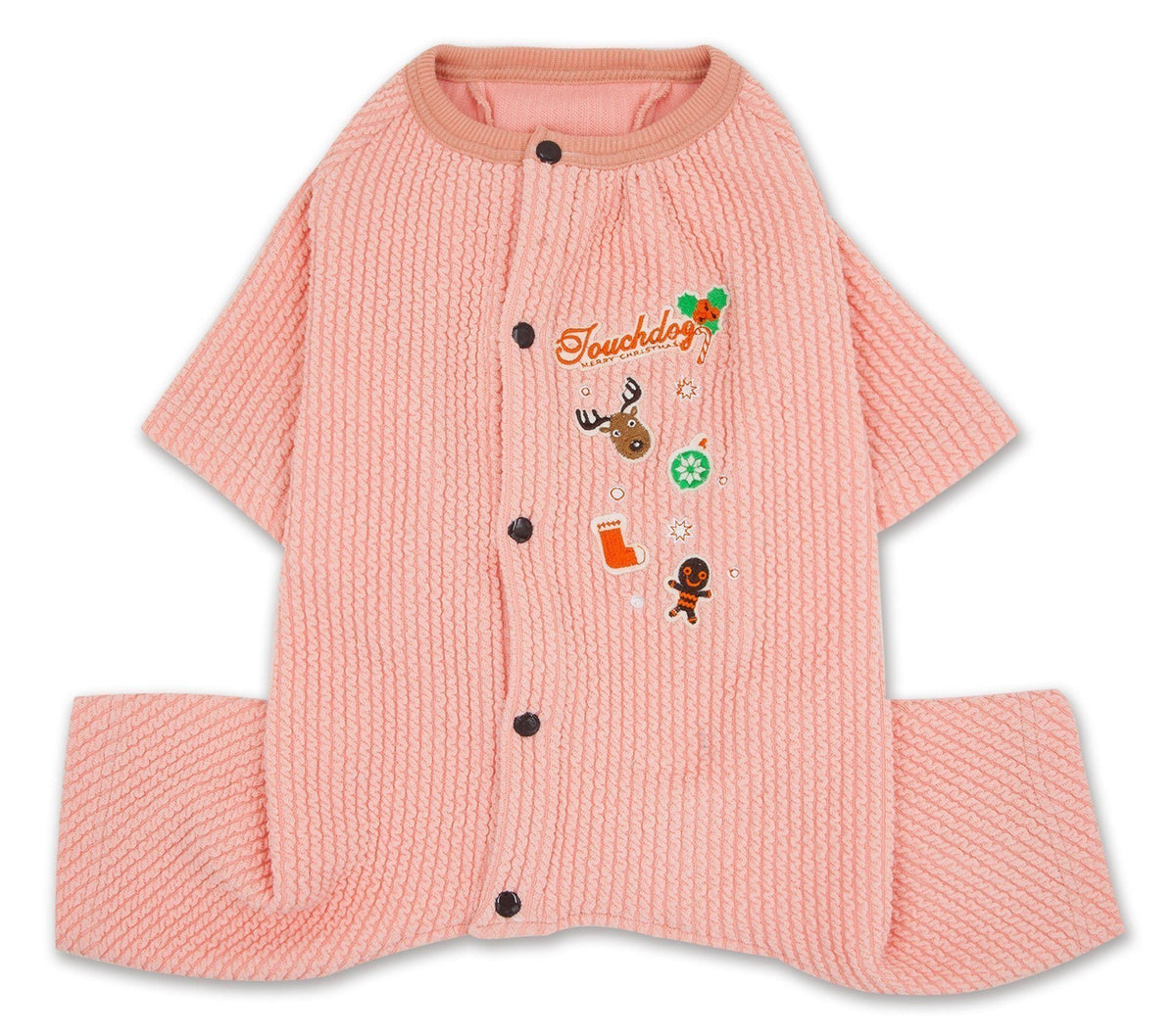 Touchdog ® 'Ciesta-Luxe' Full Body Thermal Dog Pajamas Jumpsuit - BIG FRENCHIES