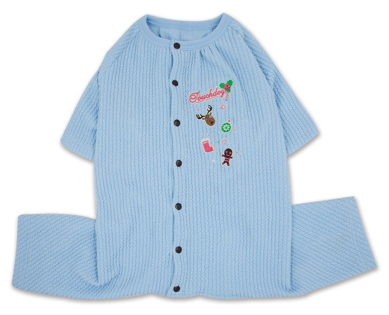 Touchdog ® 'Ciesta-Luxe' Full Body Thermal Dog Pajamas Jumpsuit - BIG FRENCHIES