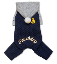 Touchdog ® Designer Quilted Full-Body Hooded Dog Sweater - BIG FRENCHIES