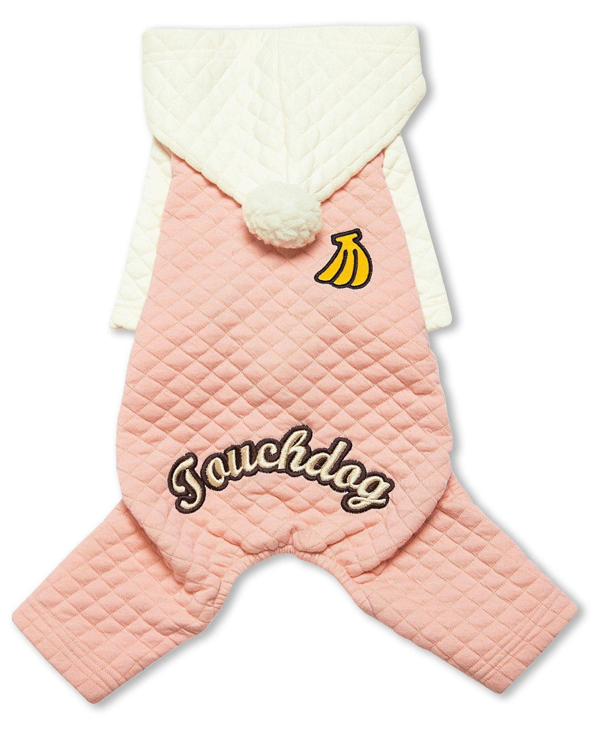 Touchdog ® Designer Quilted Full-Body Hooded Dog Sweater - BIG FRENCHIES