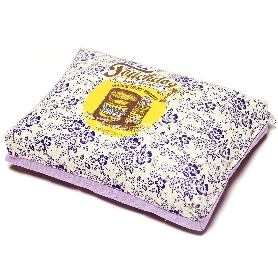 Touchdog ® 'Floral-Galoral' Designer Rectangular Dog Bed - BIG FRENCHIES