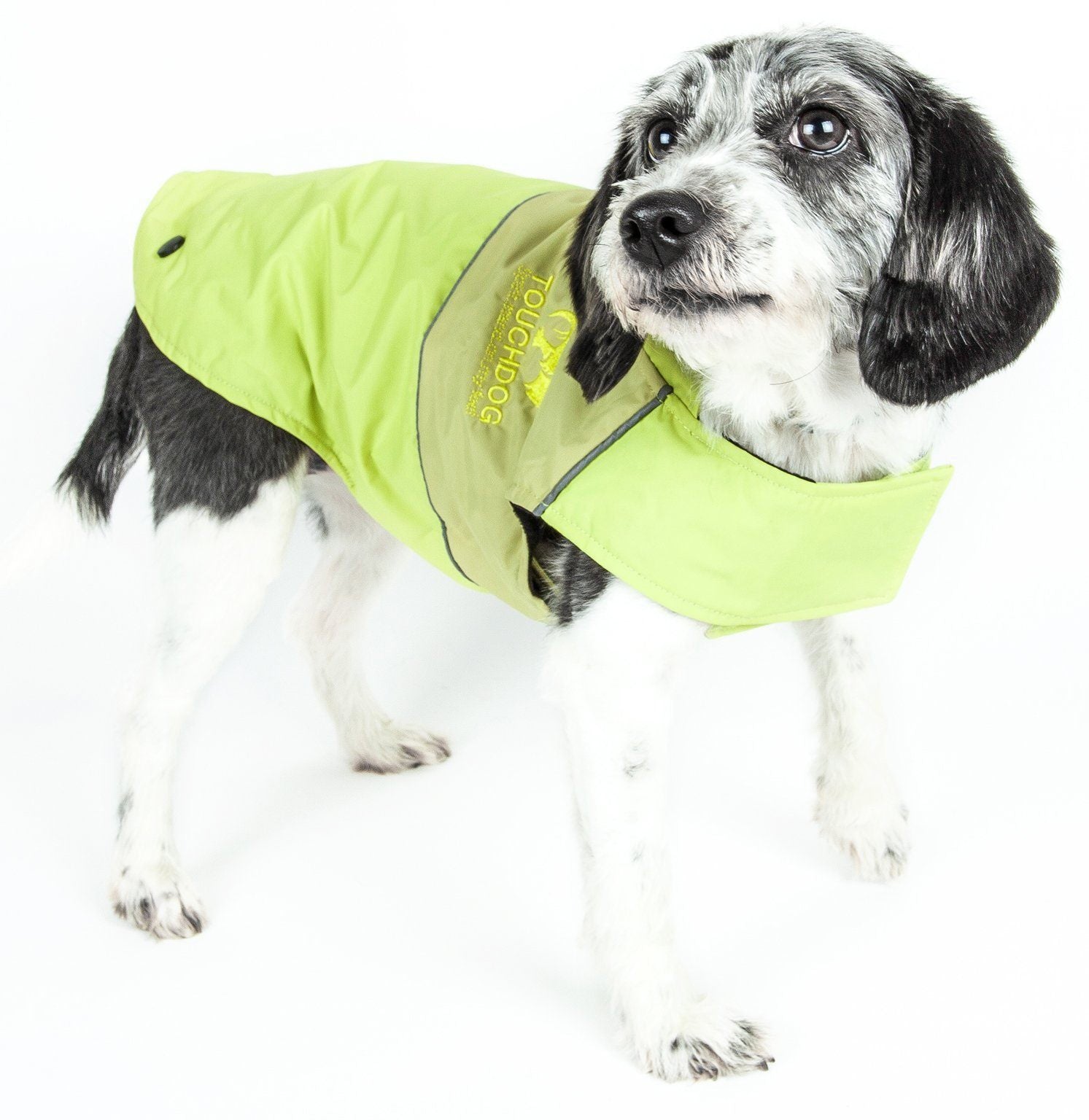 Touchdog ® Lightening-Shield 2-in-1 Dual-Removable-Layered Waterproof Dog Jacket - BIG FRENCHIES