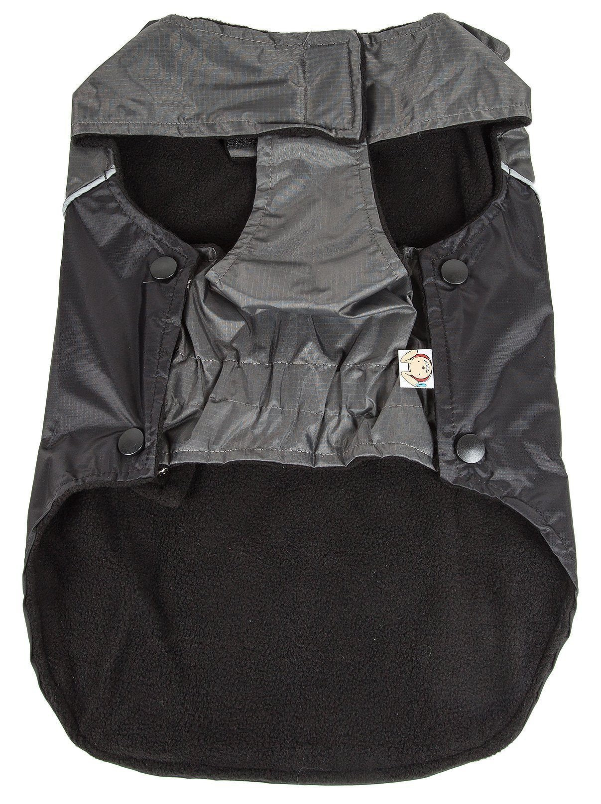 Touchdog ® Lightening-Shield 2-in-1 Dual-Removable-Layered Waterproof Dog Jacket - BIG FRENCHIES