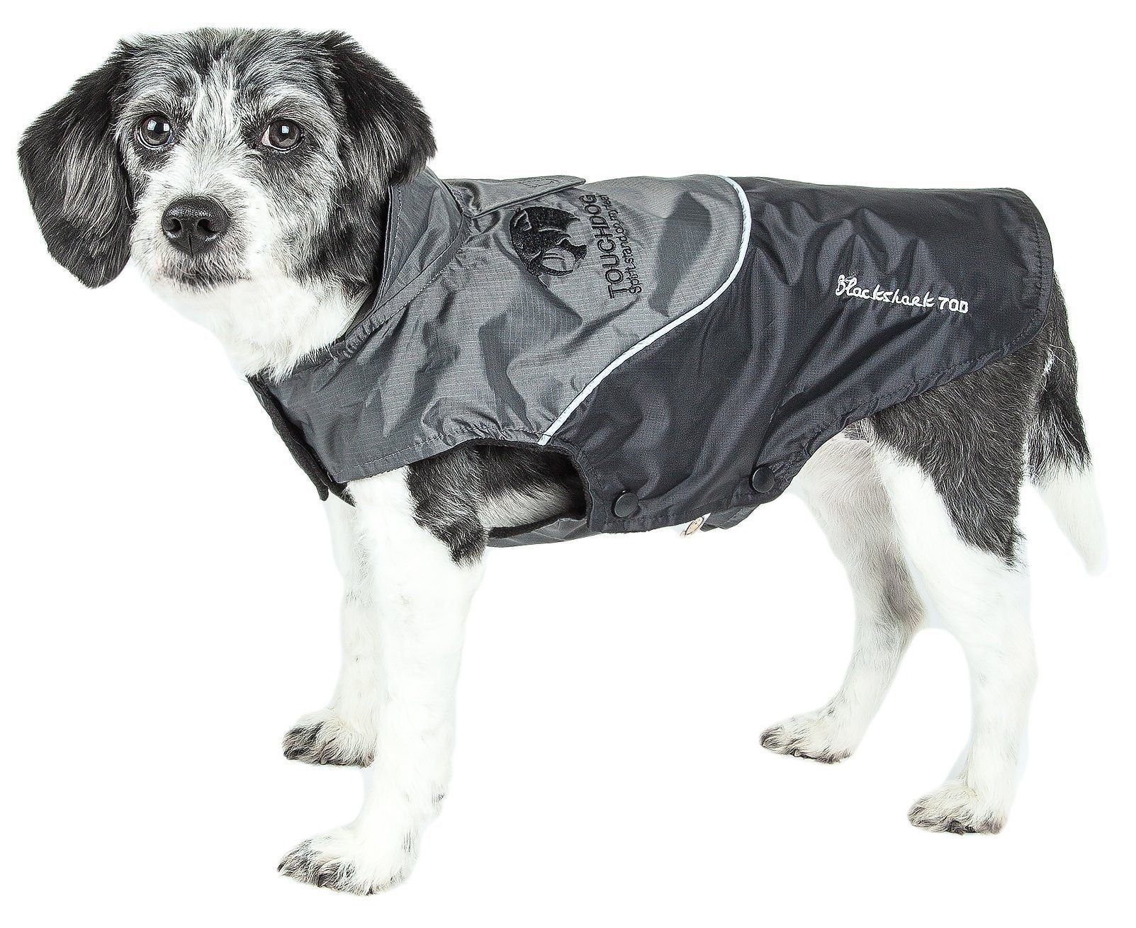 Touchdog ® Lightening-Shield 2-in-1 Dual-Removable-Layered Waterproof Dog Jacket - BIG FRENCHIES