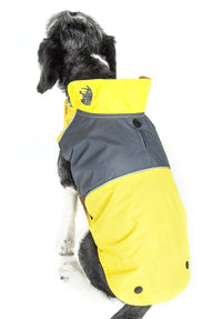 Touchdog ® Lightening-Shield 2-in-1 Dual-Removable-Layered Waterproof Dog Jacket - BIG FRENCHIES