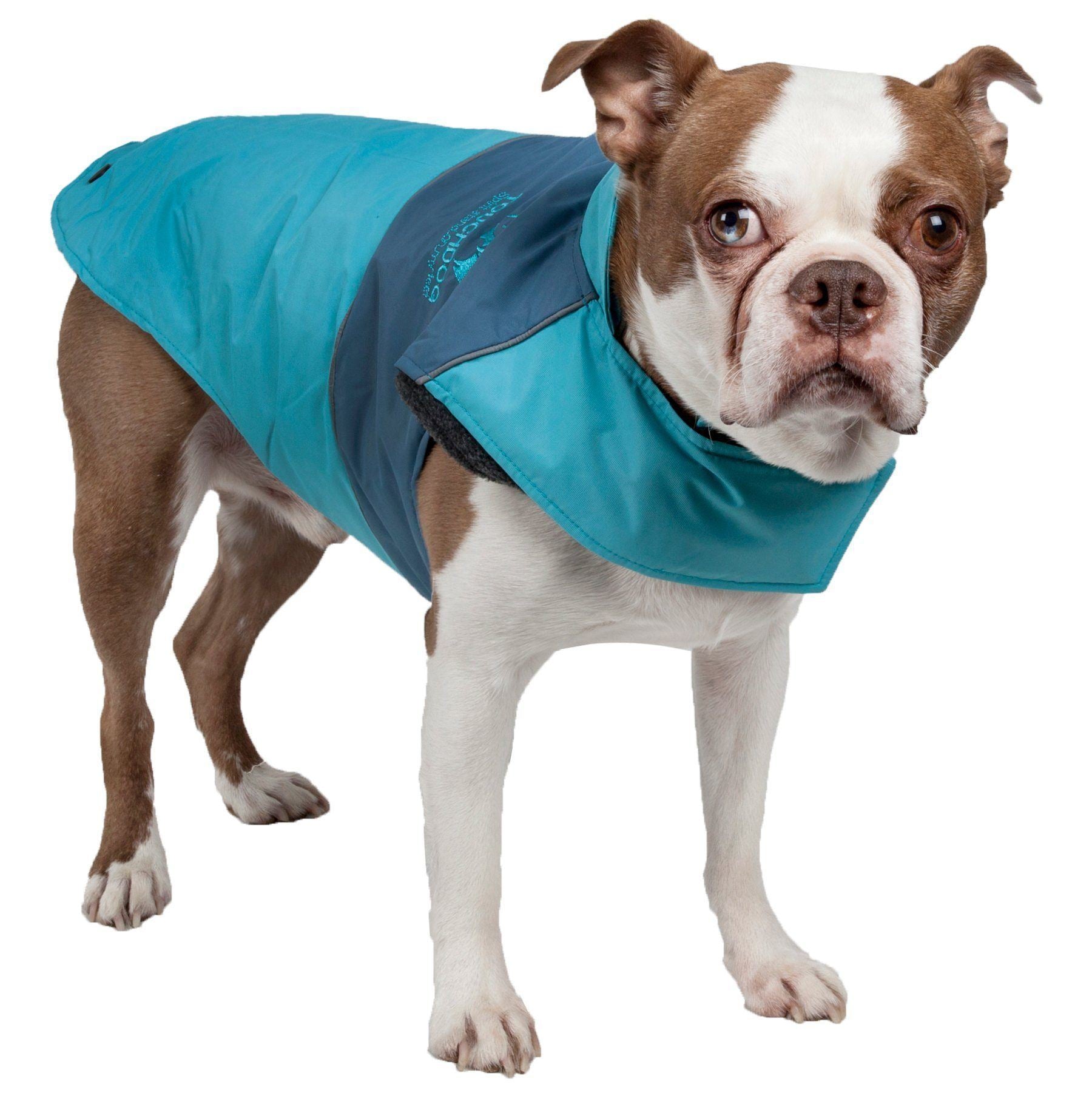 Touchdog ® Lightening-Shield 2-in-1 Dual-Removable-Layered Waterproof Dog Jacket - BIG FRENCHIES