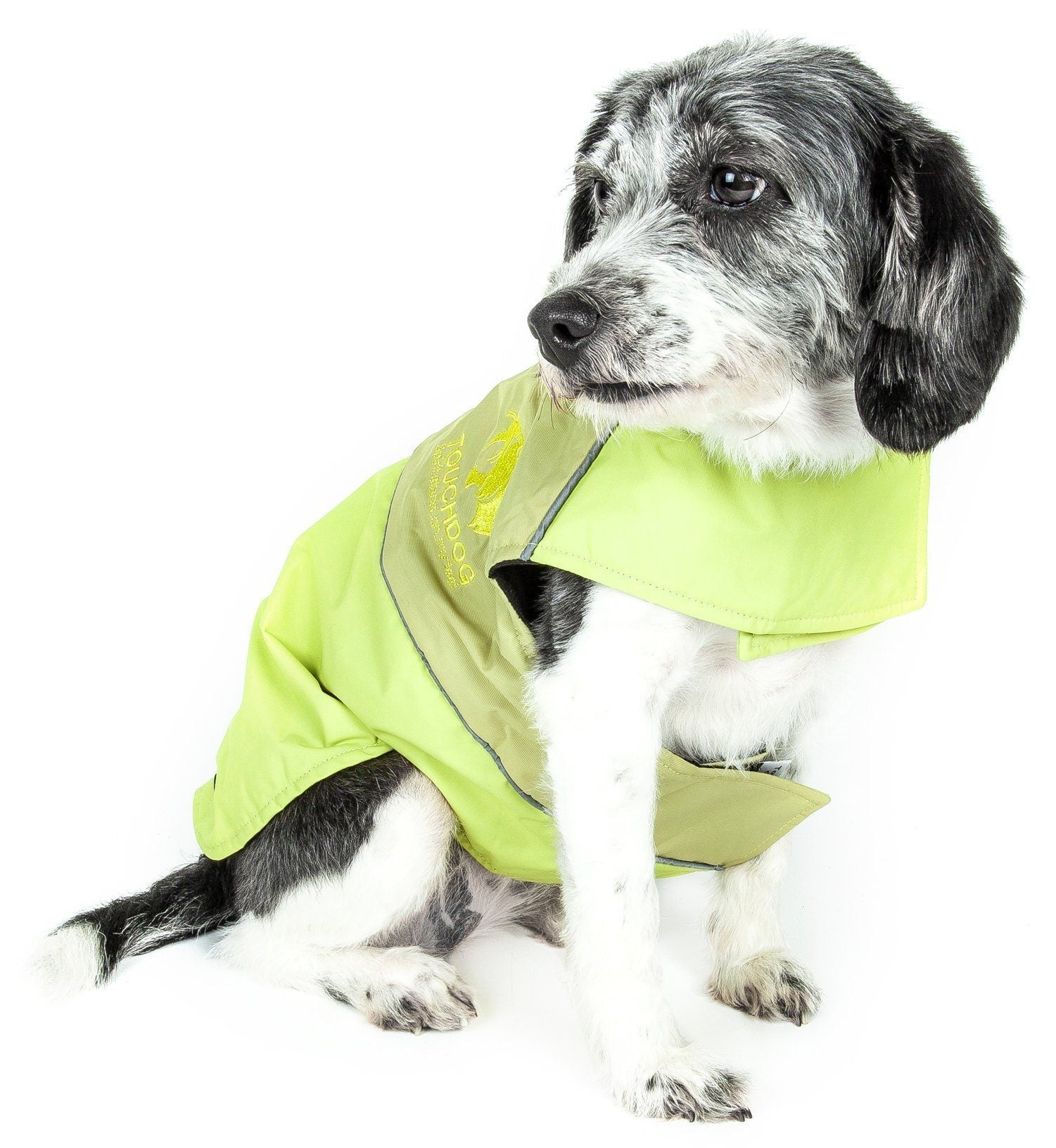 Touchdog ® Lightening-Shield 2-in-1 Dual-Removable-Layered Waterproof Dog Jacket - BIG FRENCHIES