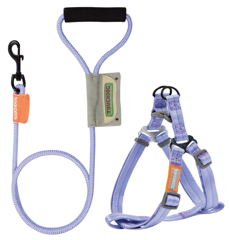 Touchdog ® 'Macaron' 2-in-1 Durable Nylon Dog Harness and Leash - BIG FRENCHIES