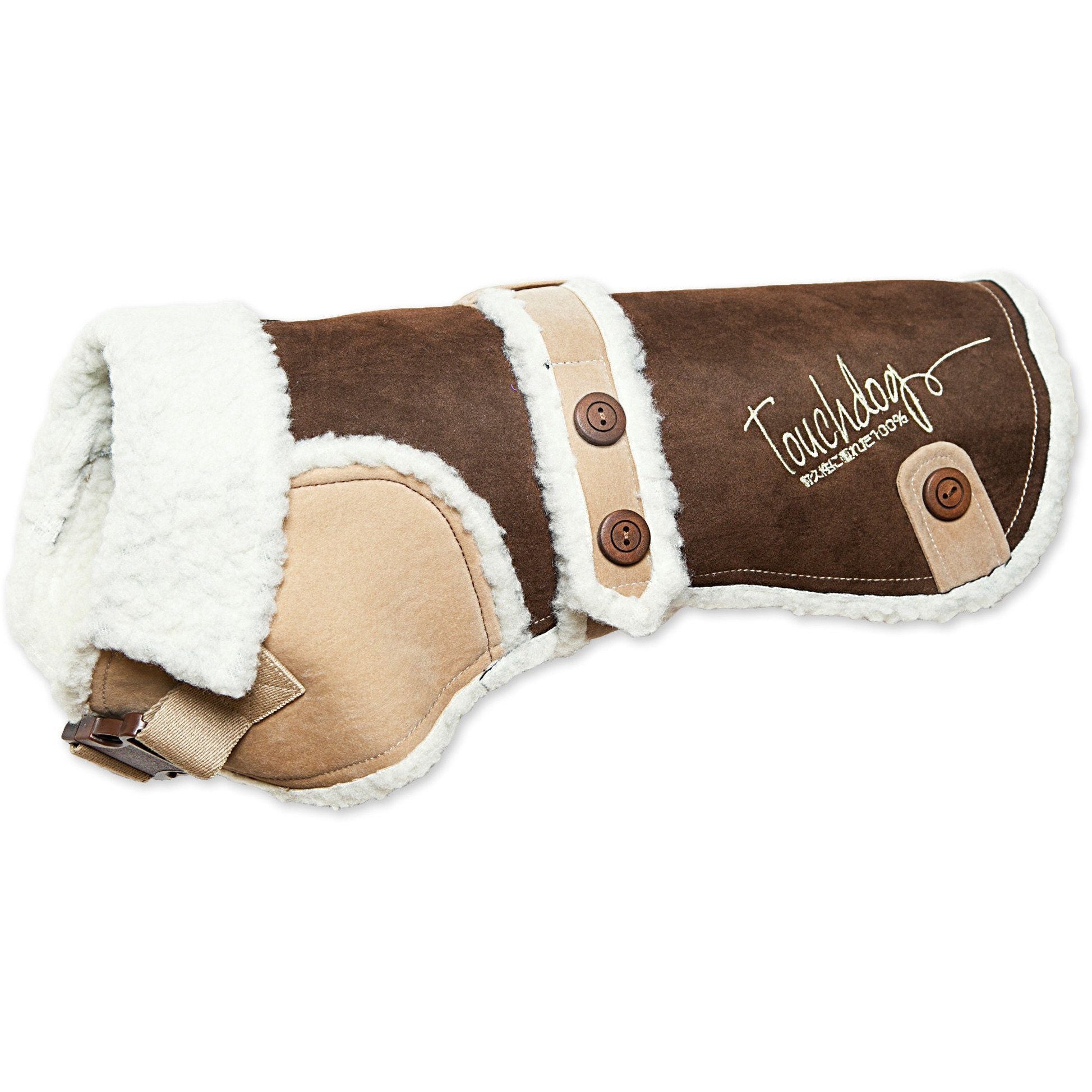 Touchdog ® Original Sherpa-Bark Designer Fashion Dog Coat - BIG FRENCHIES