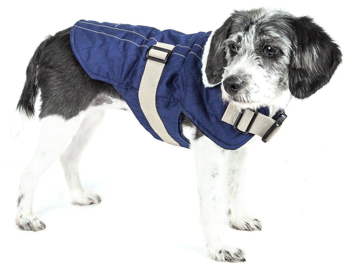 Touchdog ® Original Sherpa-Bark Designer Fashion Dog Coat - BIG FRENCHIES