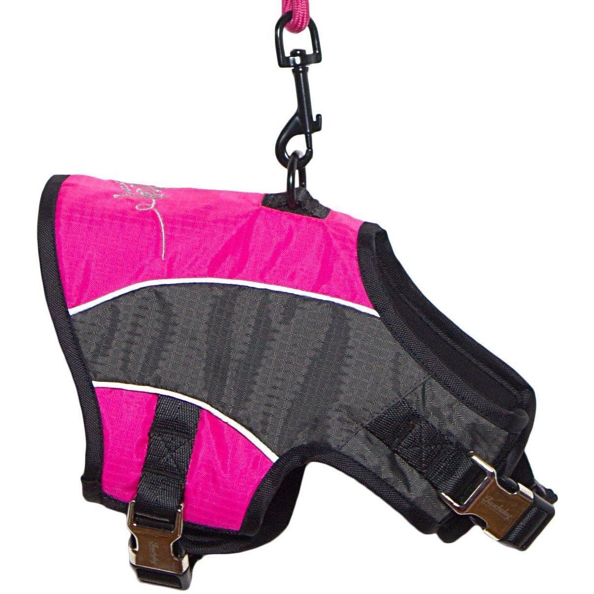 Touchdog ® 'Reflective-Max' 2-in-1 Performance Dog Harness and Leash - BIG FRENCHIES