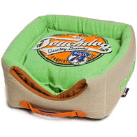 Touchdog ® 'Vintage Squared' 2-in-1 Convertible and Collapsible Dog and Cat Bed - BIG FRENCHIES