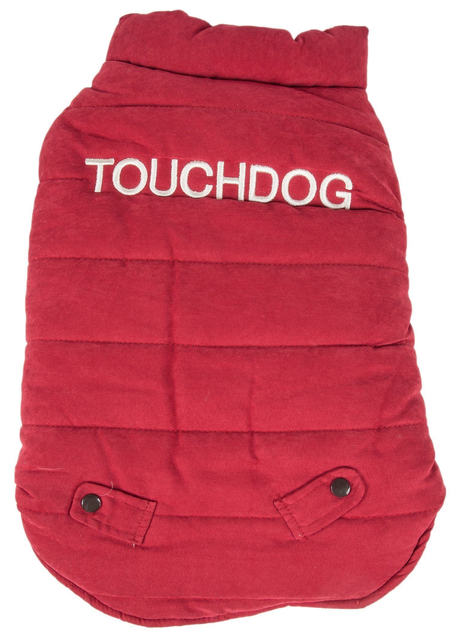 Touchdog ® Waggin Swag Ultra-Plush Insulated and Reversible Dog Coat - BIG FRENCHIES