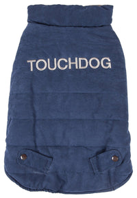 Touchdog ® Waggin Swag Ultra-Plush Insulated and Reversible Dog Coat - BIG FRENCHIES