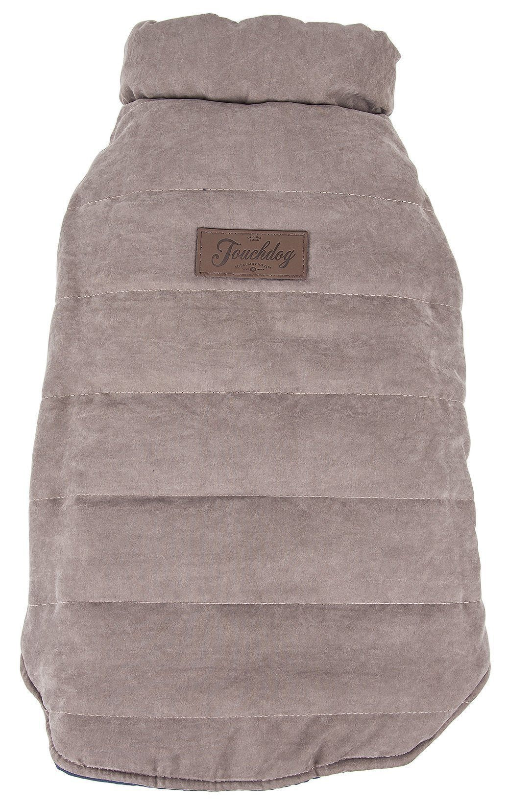 Touchdog ® Waggin Swag Ultra-Plush Insulated and Reversible Dog Coat - BIG FRENCHIES