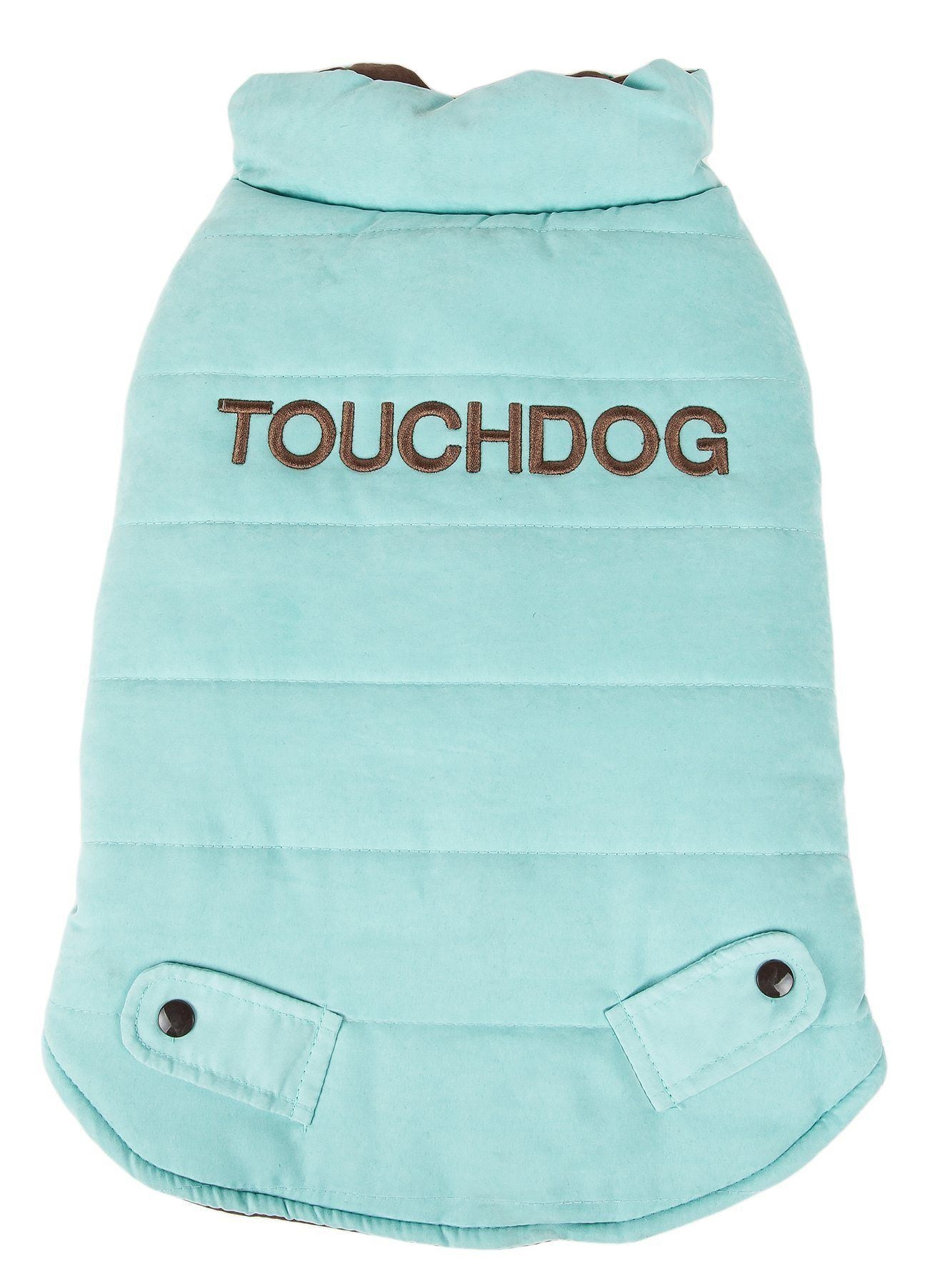 Touchdog ® Waggin Swag Ultra-Plush Insulated and Reversible Dog Coat - BIG FRENCHIES