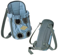 Touchdog ® 'Wiggle-Sack' Fashion Designer Front and Backpack Dog Carrier - BIG FRENCHIES