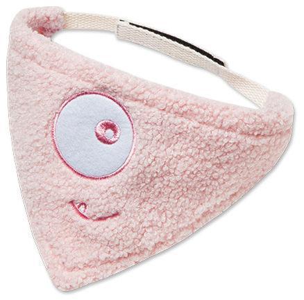 Touchdog ®'Dizzy-Eyed Cyclops' Cotton Hook-and-Loop Dog Bandana and Scarf - BIG FRENCHIES
