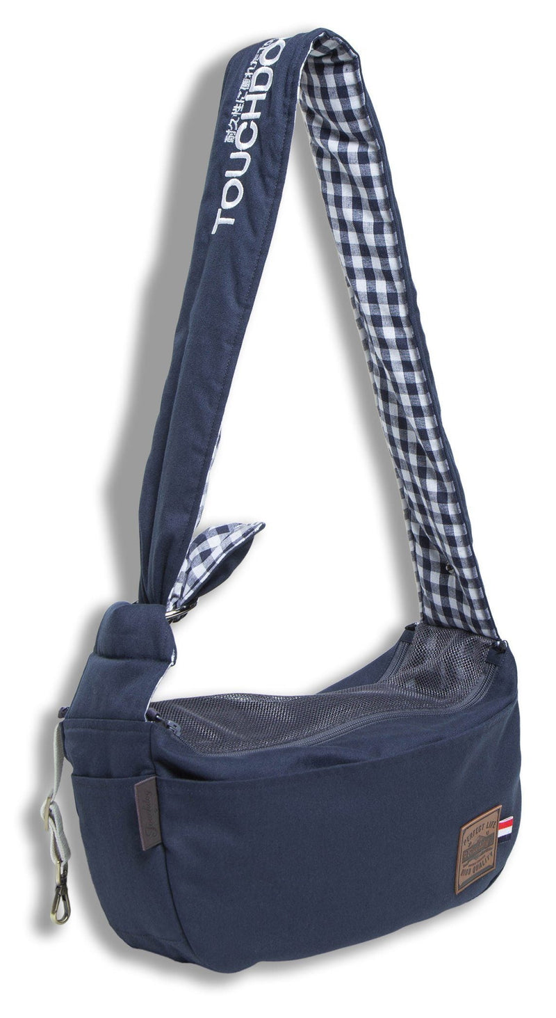 Touchdog 'Toga Bark' Over-The-Shoulder Hands-Free Pet Carrier - BIG FRENCHIES