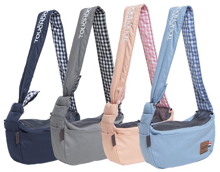 Touchdog 'Toga Bark' Over-The-Shoulder Hands-Free Pet Carrier - BIG FRENCHIES
