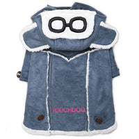 Touchdog 'Tuskegee' Aero-Vintage Designer Fashion Winter Dog Coat - BIG FRENCHIES