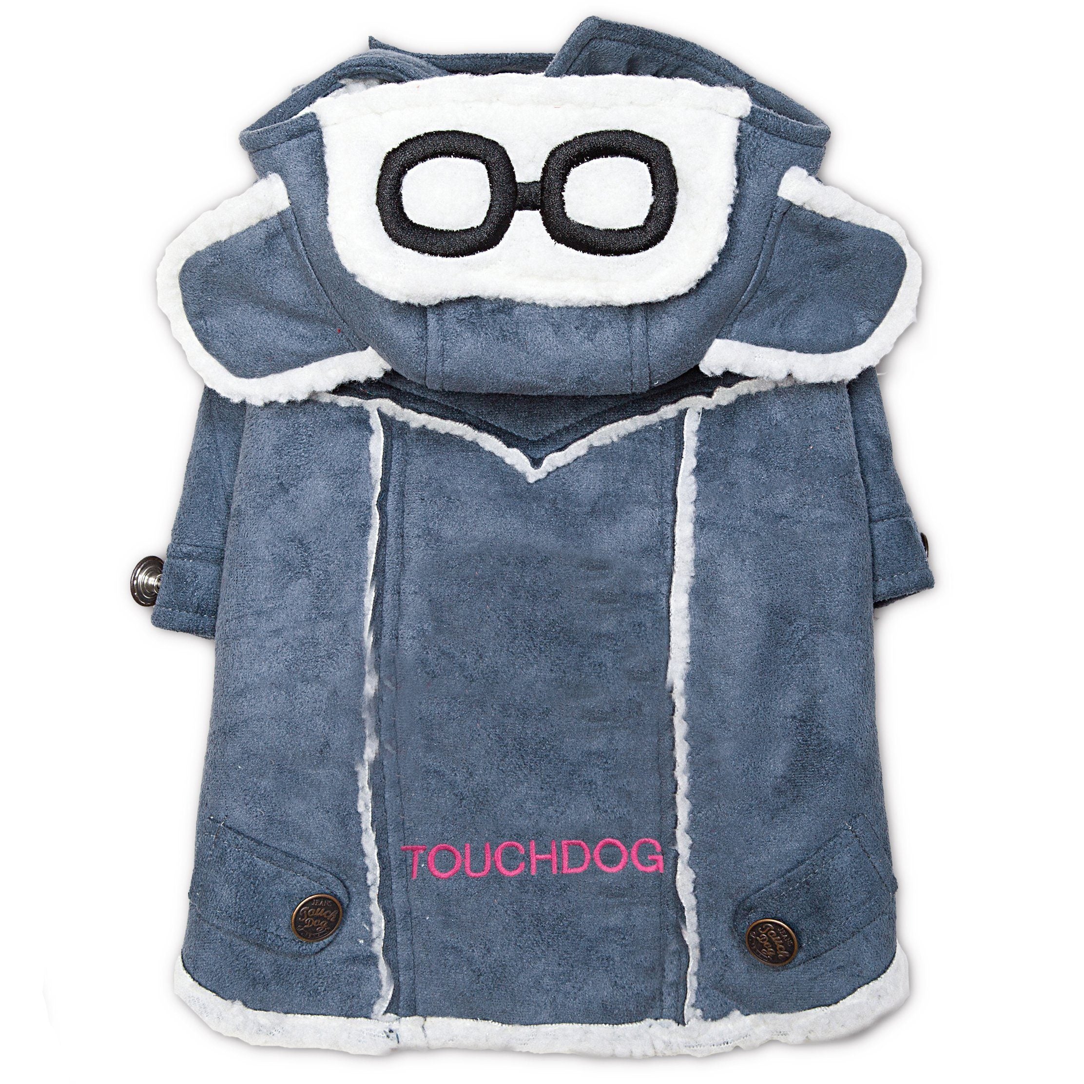 Touchdog 'Tuskegee' Aero-Vintage Designer Fashion Winter Dog Coat - BIG FRENCHIES