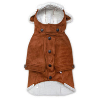Touchdog 'Tuskegee' Aero-Vintage Designer Fashion Winter Dog Coat - BIG FRENCHIES