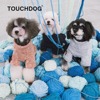 Touchdog Vogue Neck-Wrap Full Body Fashion Dog Sweater Outfit - BIG FRENCHIES
