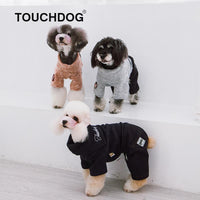 Touchdog Vogue Neck-Wrap Full Body Fashion Dog Sweater Outfit - BIG FRENCHIES