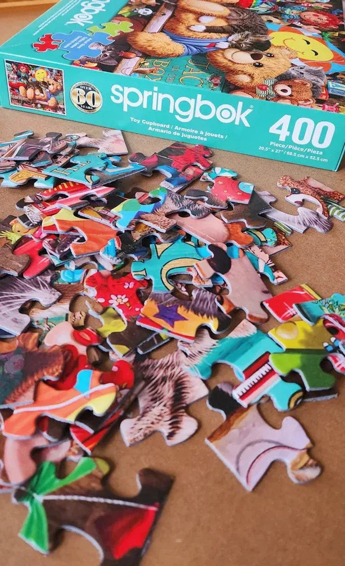 Toy Cupboard 400 Piece Jigsaw Puzzle by Springbok Puzzles - BIG FRENCHIES