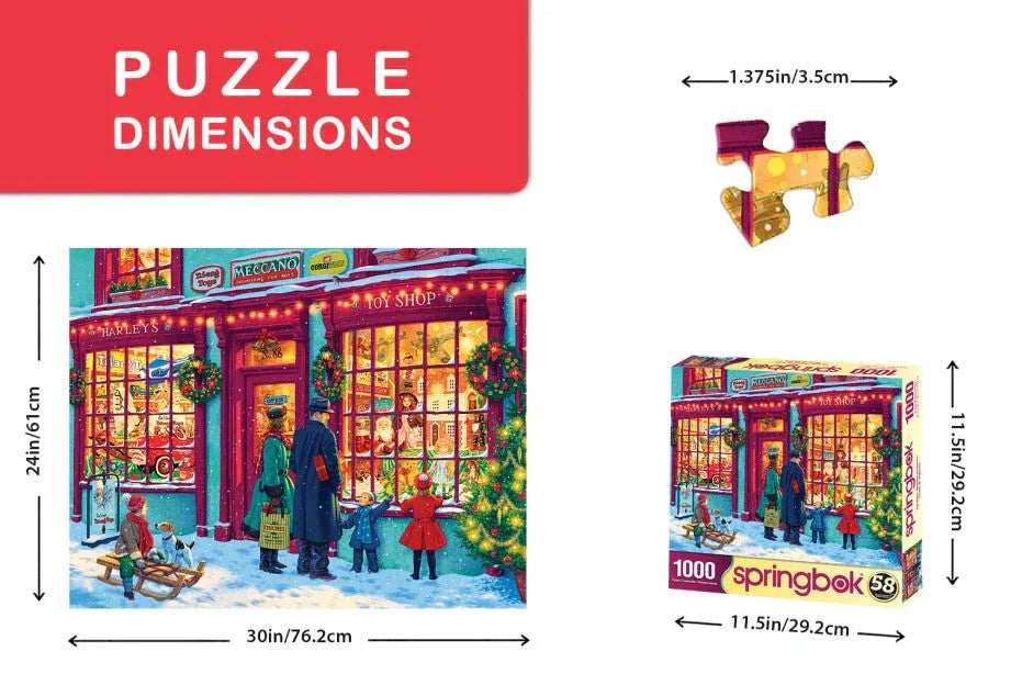 Toy Shop 1000 Piece Jigsaw Puzzle by Springbok Puzzles - BIG FRENCHIES