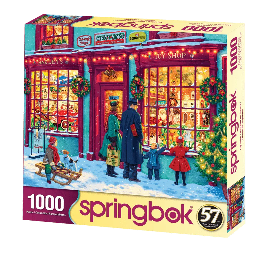 Toy Shop 1000 Piece Jigsaw Puzzle by Springbok Puzzles - BIG FRENCHIES