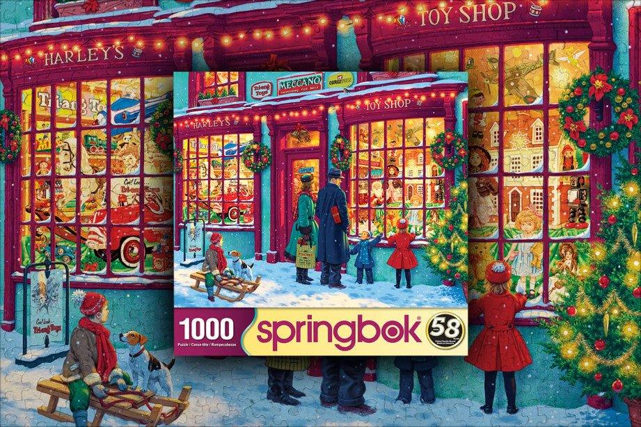 Toy Shop 1000 Piece Jigsaw Puzzle by Springbok Puzzles - BIG FRENCHIES