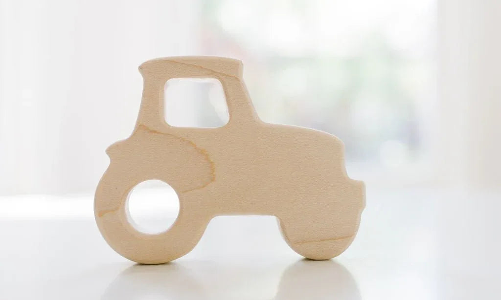 Tractor Wooden Grasping Toy - BIG FRENCHIES