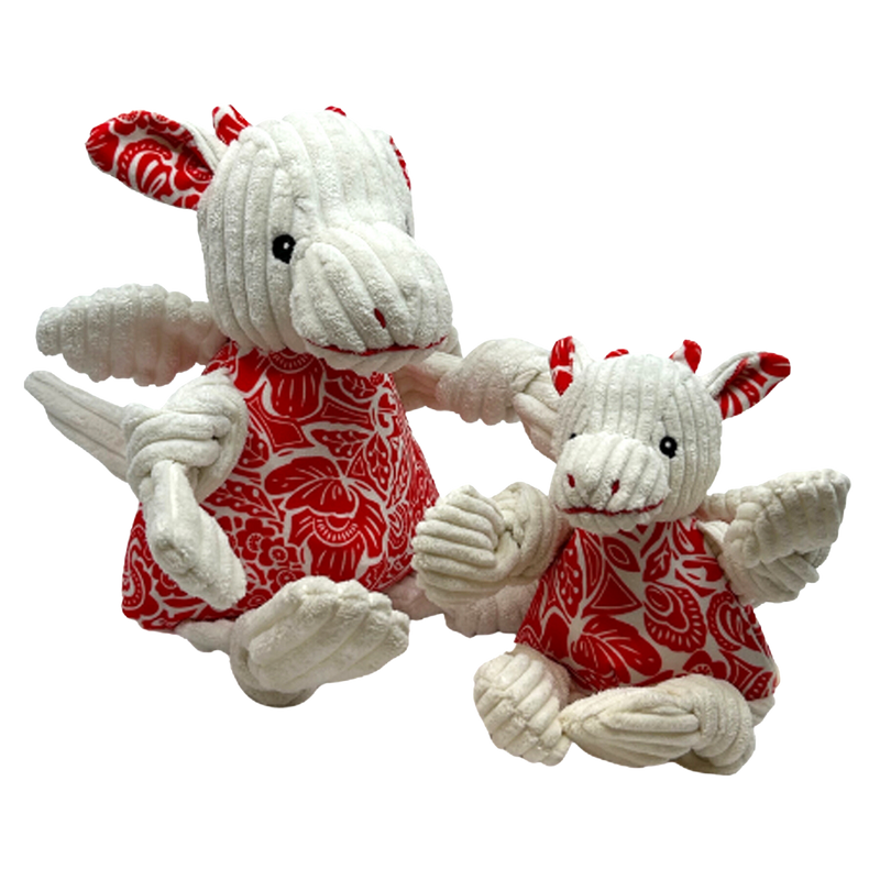 Lucky Dragon Knottie® Plush Dog Toy - BIG FRENCHIES