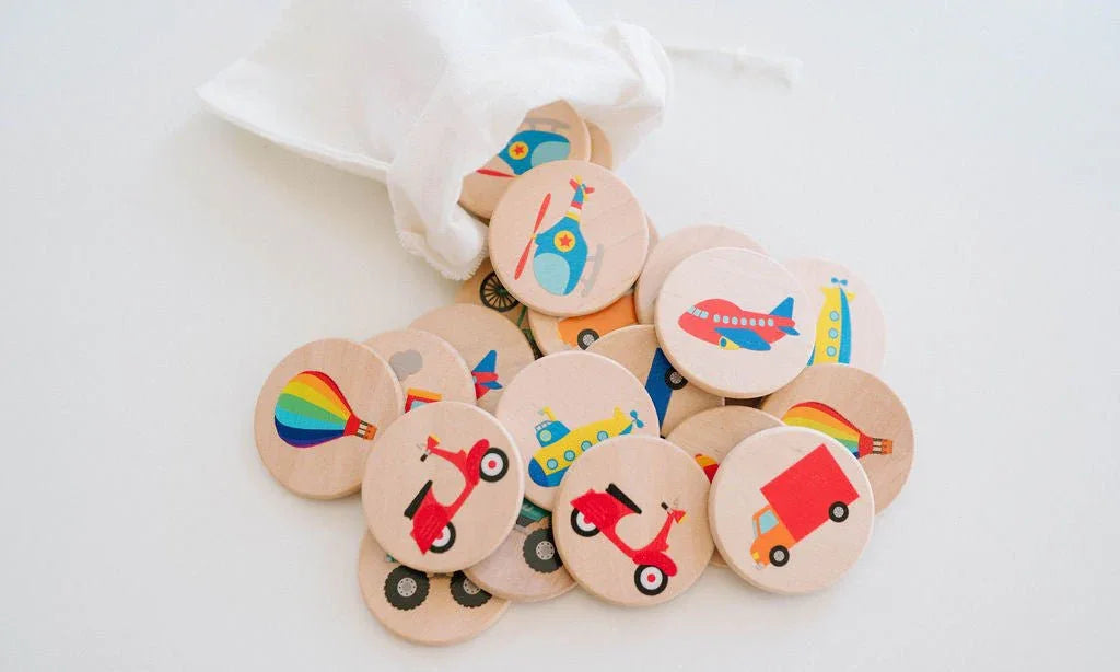 Transportation Matching Tiles - BIG FRENCHIES