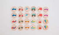 Transportation Matching Tiles - BIG FRENCHIES