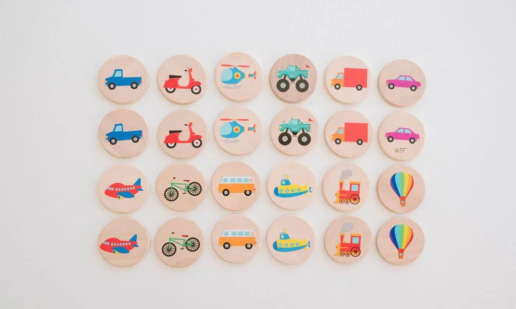 Transportation Matching Tiles - BIG FRENCHIES