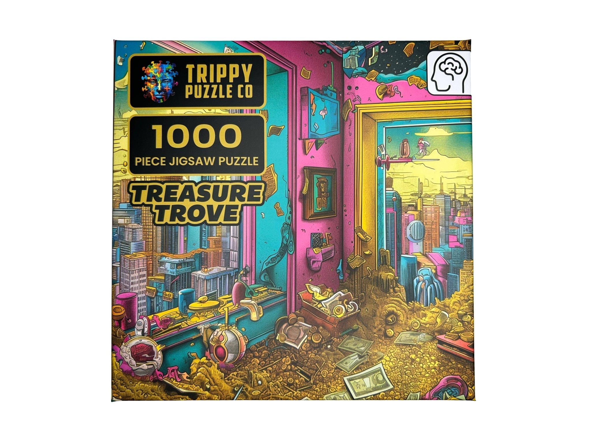 Treasure Trove 1000 Piece Jigsaw Puzzle | Trippy Puzzle Co